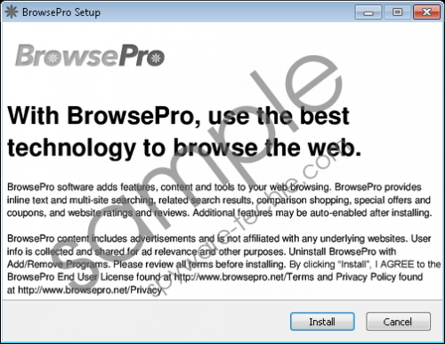 BrowsePro Removal Guide