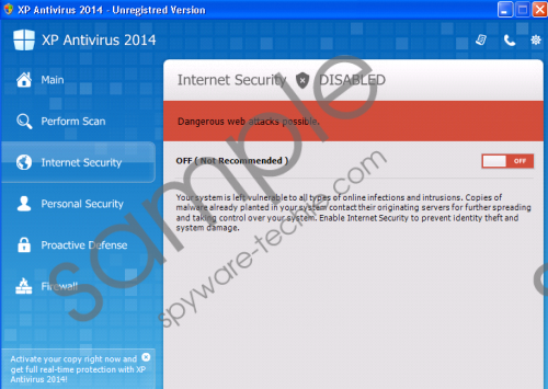 XP Antivirus 2014 Removal Guide