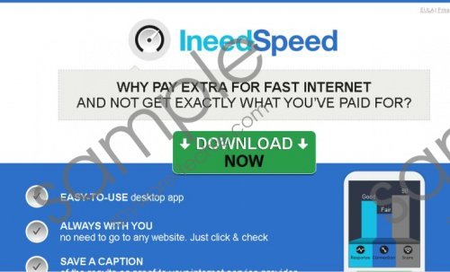 Ads By Ineedspeed Removal Guide