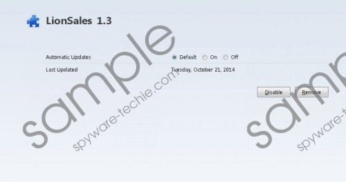 LionSales Removal Guide