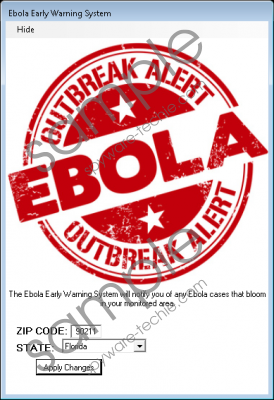 Ebola Early Warning System Removal Guide