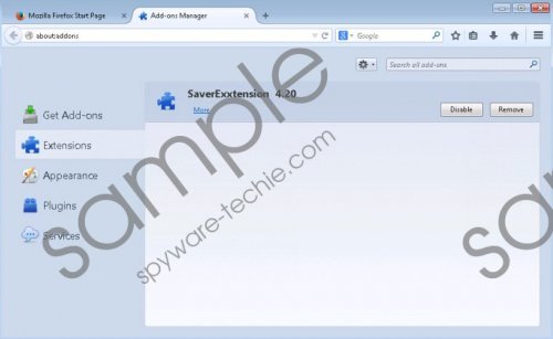 SaverExxtensIon Removal Guide