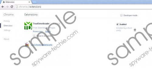 TrueDownloader Removal Guide