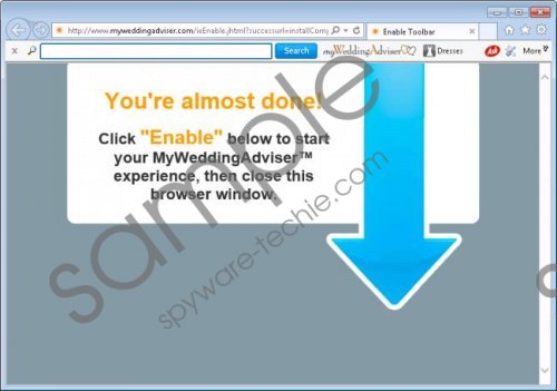 MyWeddingAdviser Toolbar Removal Guide