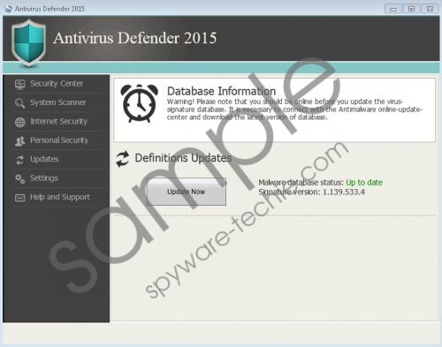 Antivirus Defender 2015 Removal Guide