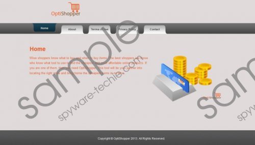 OptiShopper Removal Guide