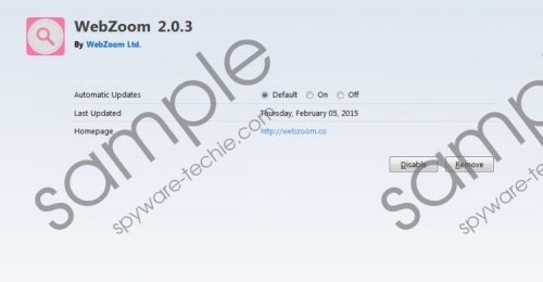 Webzoom Removal Guide