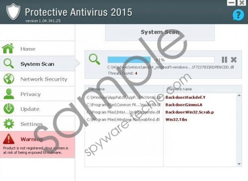 Protective Antivirus 2015 Removal Guide
