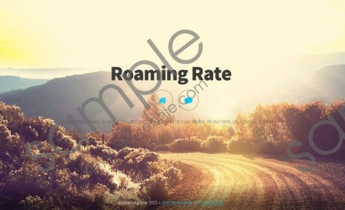 Roaming Rate Removal Guide