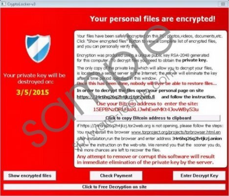 TeslaCrypt Ransomware Removal Guide