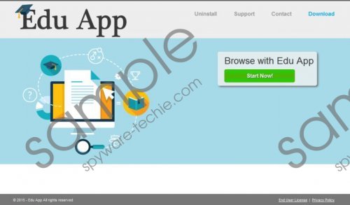 Edu App Removal Guide