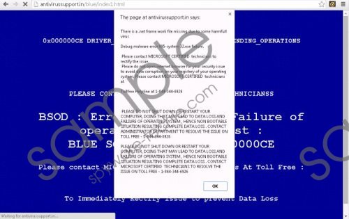 Antivirussupport.in Removal Guide