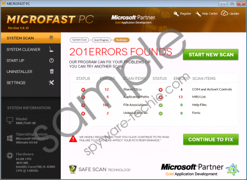 Microfast PC Removal Guide