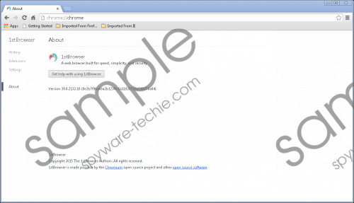 1stBrowser Removal Guide