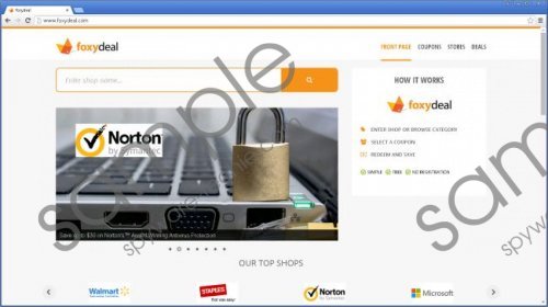 FoxyDeal Removal Guide