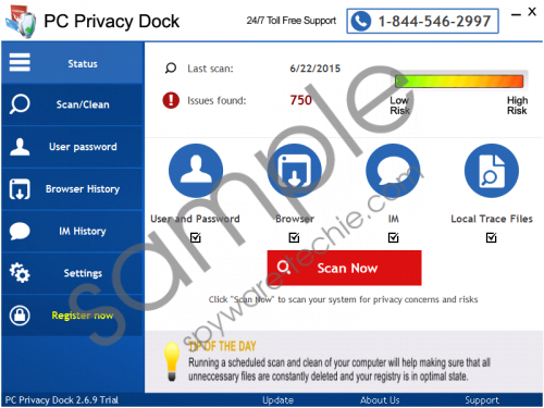 PC Privacy Dock Removal Guide