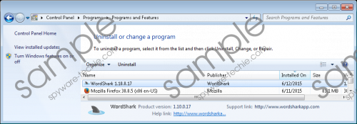 WordShark Removal Guide