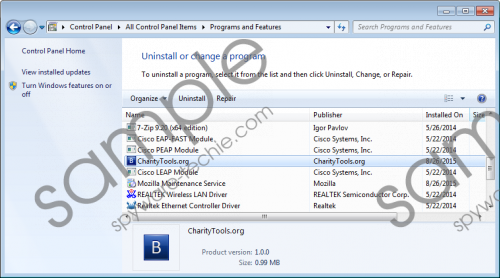 CharityTools Removal Guide