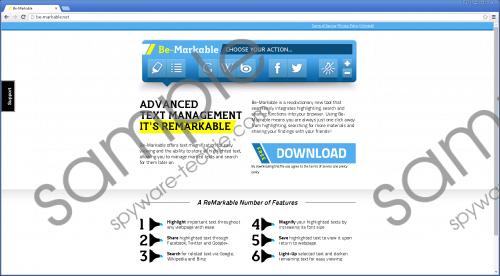 Be-Markable Removal Guide