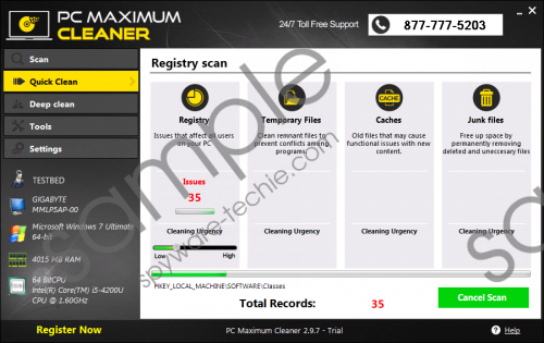 PC Maximum Cleaner Removal Guide