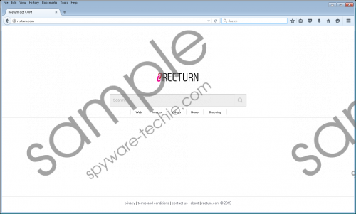 Reeturn.com Removal Guide