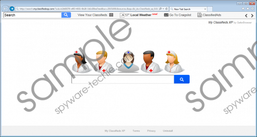 Search.myclassifiedsxp.com Removal Guide