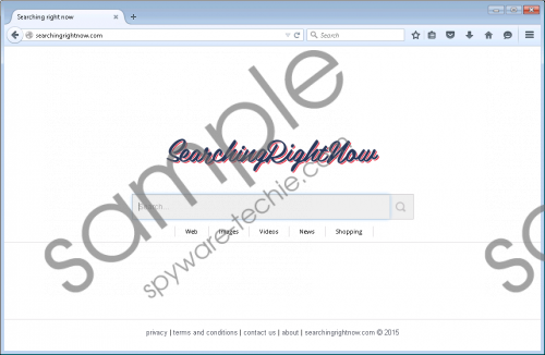 Searchingrightnow.com Removal Guide