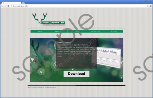 DownloadHunter Removal Guide