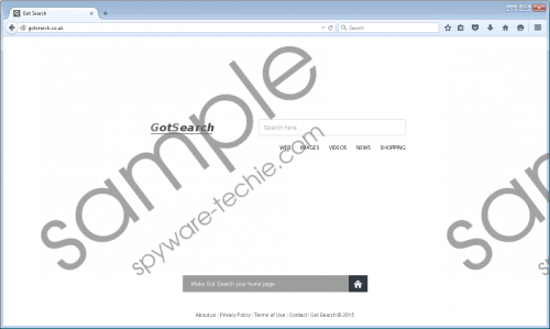 Gotsearch.co.uk Removal Guide