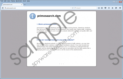 Primosearch.com Removal Guide
