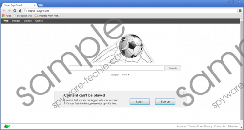 Super-page.com Removal Guide