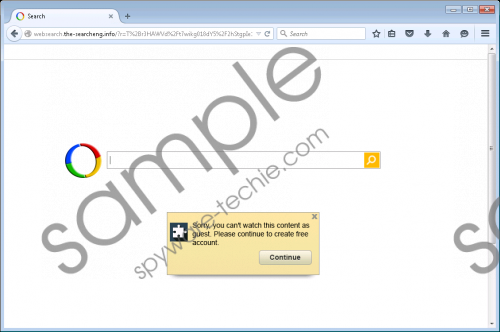 Websearch.the-searcheng.info Removal Guide