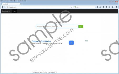 ColdSearch.com Removal Guide