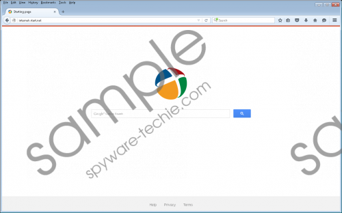 Internet-start.net Removal Guide
