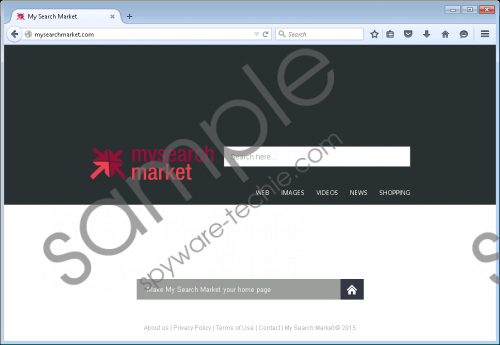 Mysearchmarket.com Removal Guide