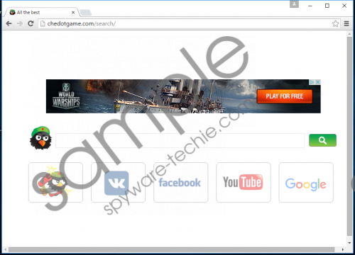 Search.chedot.com Removal Guide