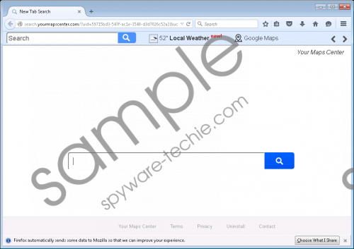 Search.yourmapscenter.com Removal Guide