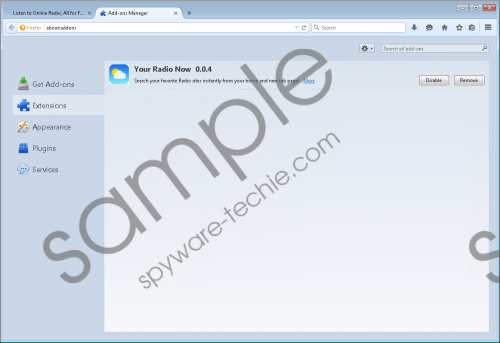 Search.yourradionow.com Removal Guide