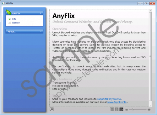 AnyFlix Removal Guide