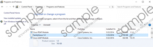 FamilyGurus Removal Guide
