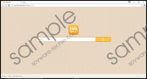 Search.HolaInput.com Removal Guide