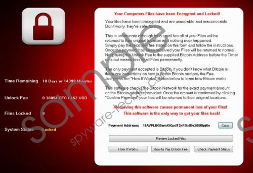 CryptoHost Ransomware Removal Guide