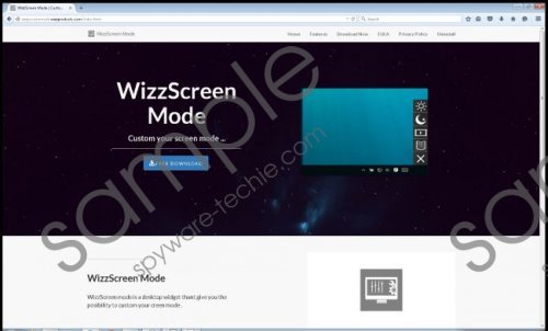 Wizzscreenmode Removal Guide