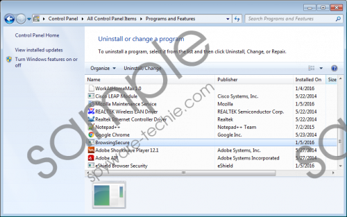 BrowsingSecure Removal Guide