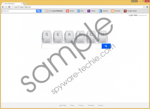 Search.login-help.net Removal Guide
