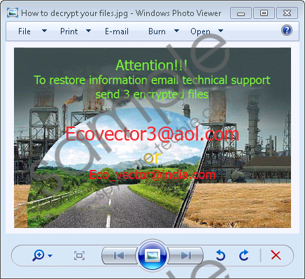 Ecovector Ransomware