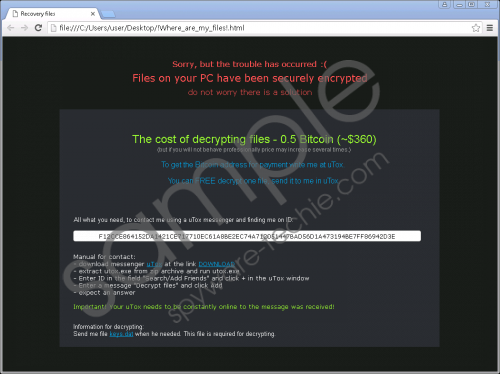 CryptoRoger Ransomware Removal Guide