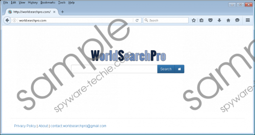 WorldSearchPro.com Removal Guide