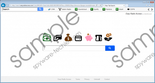 Search.easyradioaccess.com Removal Guide