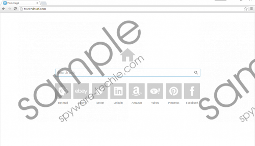 Trustedsurf.com Removal Guide